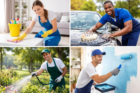 Cleaning • Car Wash • Environment • Painting